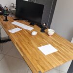 Biurko Loft Office dla firmy SZTUKA MARKI Sp. z o.o. z Warszawy