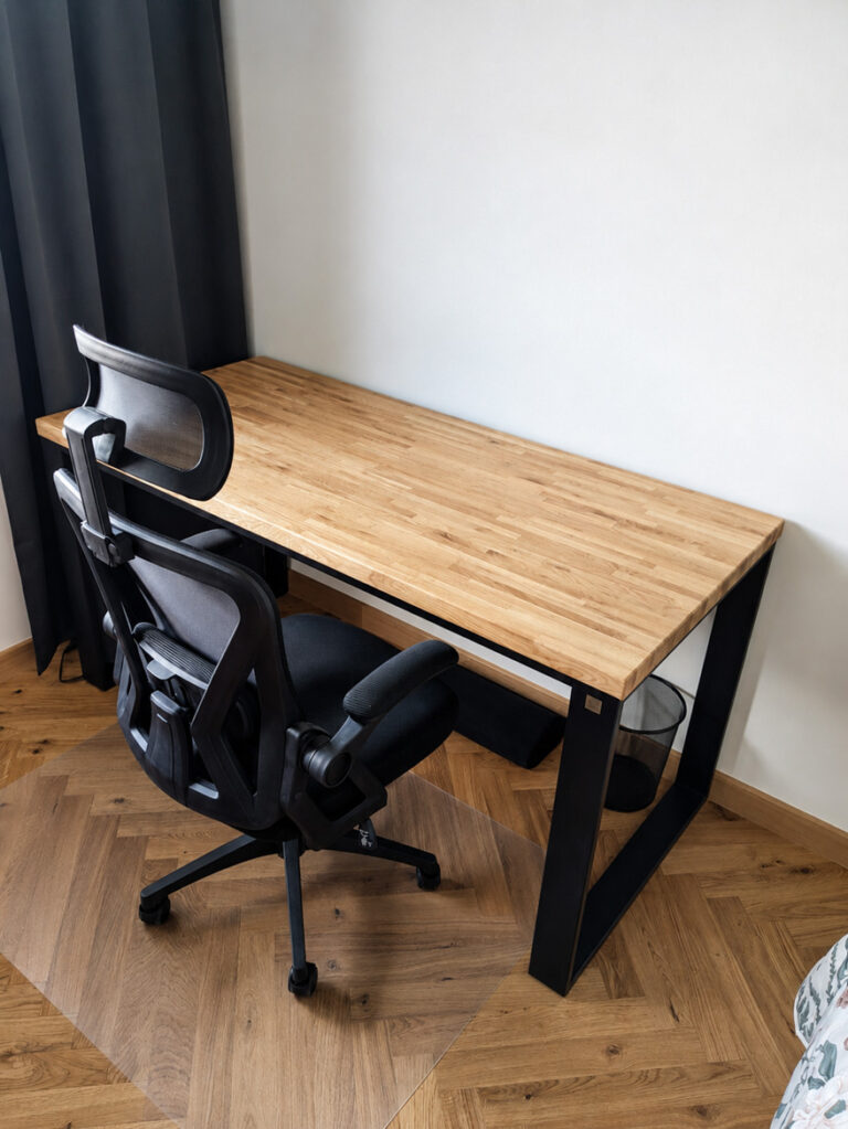 Biurko dębowe 150x70 do home office dla Pana Jakuba z Rzeszowa