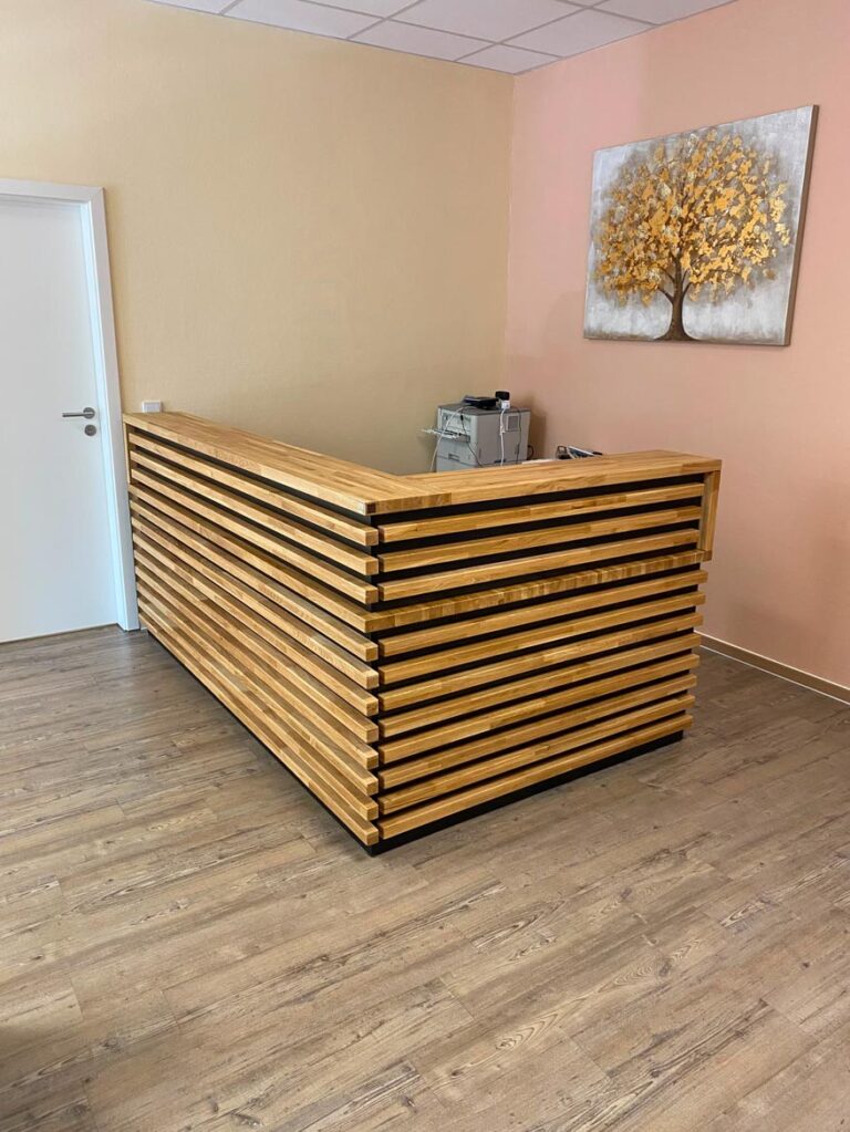 Lada recepcyjna do gabinetu pediatrycznego w Bochum w Niemczech